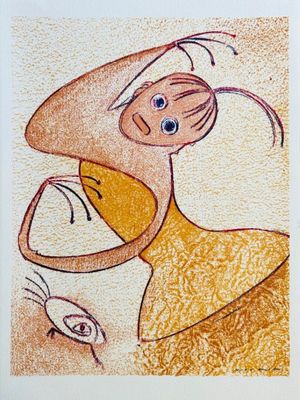 Max ERNST (1891-1976). "Sans-titre"