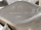a close up of a metal object with a number on it