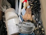 a box full of assorted items in it