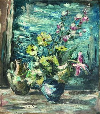 Anders OSTERLIND (1887-1960) Bouquet de fleurs - Photo 1