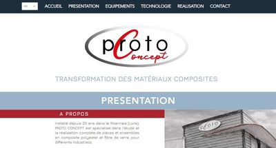 une capture d'écran d'une page de site web comportant la photo d'un bâtiment