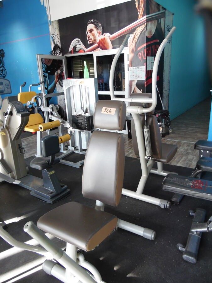 2 machines de musculation TECHNOGYM spéciales seniors