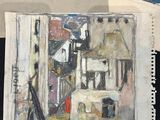 a picture of a painting on a piece of paper on a table