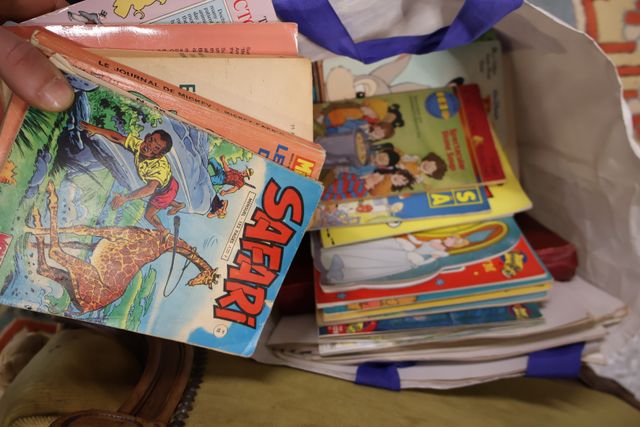 Lot de livres pour enfants et fascicules sur l’art