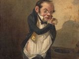 an image of a painting of a man in a suit and tie