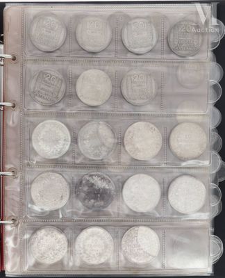 a bind with a bunch of coins inside of it