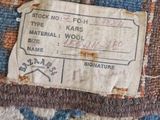 a close up of a label on a piece of fabric