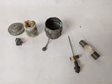 a lot of tools that are laying out on the table