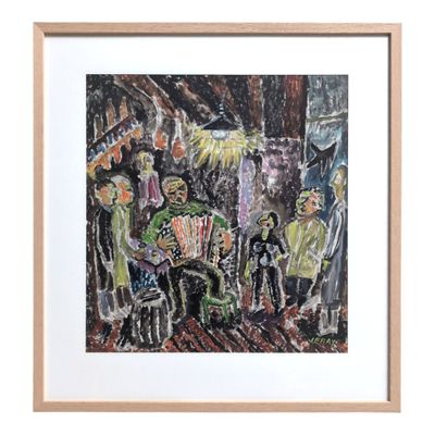 Henri LERAY (1905-1987) L'accordéoniste