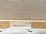 a close up of a piece of wood with a label on it