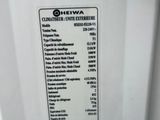 a close up of a label on a refrigerator
