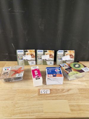 C55// lot de courtouche d'encre epson et brother, neuf