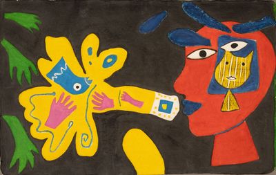 une image d'un tableau sur le mur d'un bâtiment
