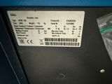 a close up of a label on a machine