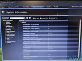 a computer screen with a number of information on it