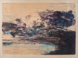 une image représentant un tableau représentant un paysage avec des arbres et un plan d'eau