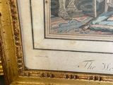 a picture of a painting of a man and a woman in a room