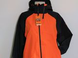an orange and black jacket on a mannequin mannequin mannequin mannequin mannequin mannequin mannequin mannequin mann