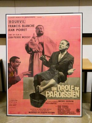 affiche française du film présentant le personnage de Parossien