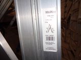 a picture of a piece of metal that has a barcode on it