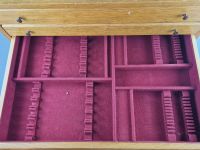 Coffret de ménagère en chêne et placage de chêne teinté, ouv… (photo 5)