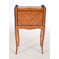 FLECHY. TABLE DE SALON LOUIS XV en bois de rose et amarante … (photo 4)
