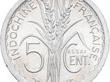 an image of a five cent coin on a white background