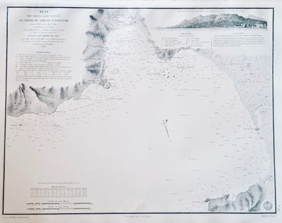 CORSE - Plan des Mouillages situés au Fond du Golfe d'AJACCI…