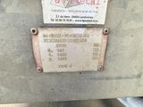 a sign on the back of a truck stating that it is not working