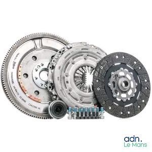 a close up of a clutch and flywheel on a white background