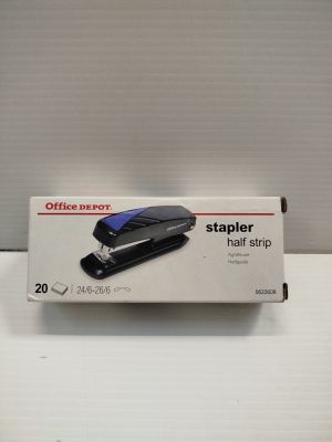 OFFICE DEPOT - Agrafeuse demi-bande métal - Capacité 20 feui…