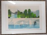 a picture of a painting hanging on a wall