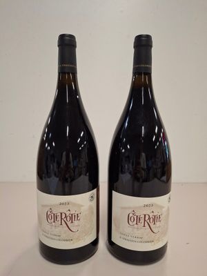 2 Magnums de Côte-Rôtie 2023, Domaine Vernay.