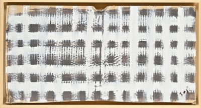 une image représentant un motif en noir et blanc sur une feuille de papier
