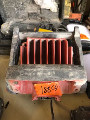 a car air filter that is sitting on top of a table
