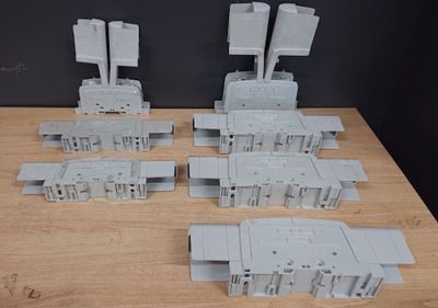 Lot de 7 Blocs de jonction de puissance aluminium ou cuivre …