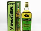 a close up of a bottle of alcohol next to a box