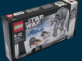 a box with a lego star wars set inside of it