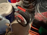 many items that are sitting on the counter in the kitchen