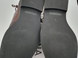 brand new men ' s clarks brown leather dress shoes size 9 5