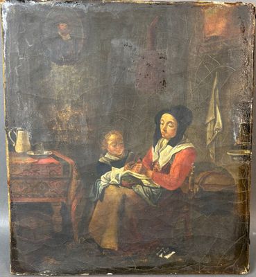 École hollandaise du XIXe siècle, suiveur de Thomas Wijk (16…