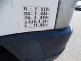 a close up of a license plate on the back of a truck