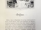 a picture of a book with a picture of a woman and a man sitting at a table