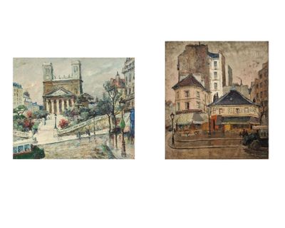 Georges Guido FILIBERTI (1881-1970) L'Eglise Saint Vincent d…