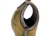 an image of a gold and silver vase on a white background