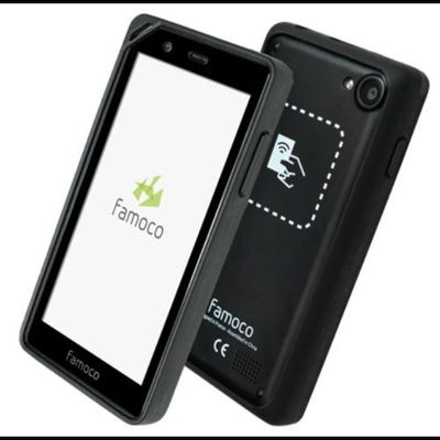 Terminal mobile Famoco Noir - Test d'allumage effectué avec …