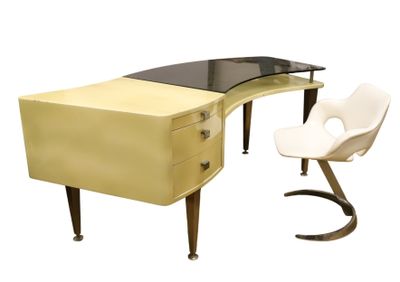 Bureau Style "ViolonnÉ", Circa 1960
