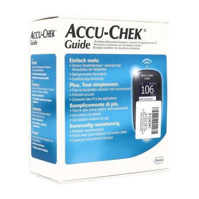une image représentant une boîte de guide « Accu-Check »