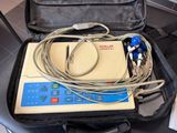 a suitcase that has a bunch of wires in it