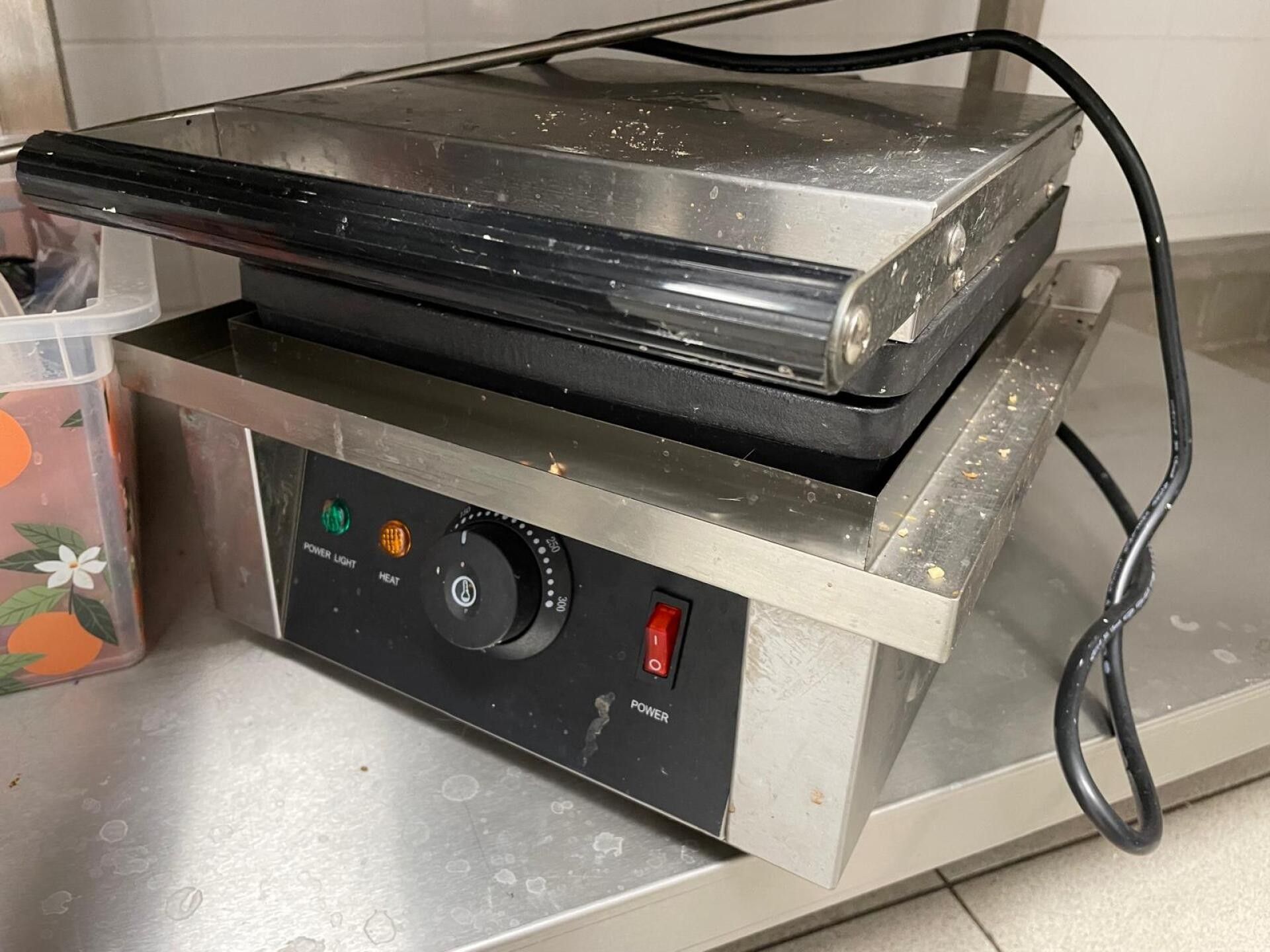 Gaufrier professionnel inox deux gaufres